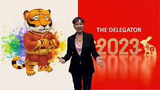 2023 CHINESE ZODIAC TIGER  THE DELEGATOR [upl. by Hanyaz]