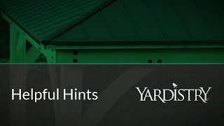 12 x 14 Yardistry Gazebo  Helpful Hints [upl. by Lluj]