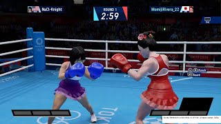 OLYMPIC GAMES TOKYO 2020 Boxing Yukiko vs Teresa [upl. by Diahann]