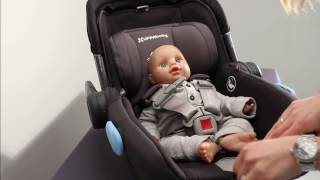 UPPAbaby Mesa Instructional Video Fitting Infant in Seat [upl. by Kimberley]