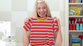 How to sew a Tshirt for kids and adults [upl. by Timothy]