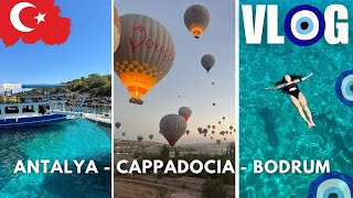 2 SEMAINES EN TURQUIE  Bodrum Cappadoce et Antalya [upl. by Heinrik]