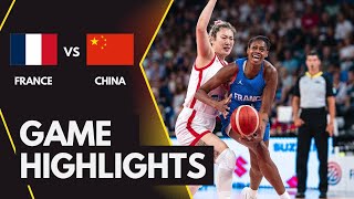 FRANCEW VS CHINAW｜2024 Paris Olympic Preparation Game  Full Highlights  July 212024 [upl. by Nylehtak]