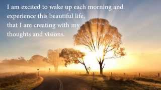 Daily Positive Morning Affirmations for Personal Transformation [upl. by Aihsekel]