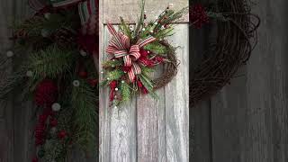 Christmas Cottage Wreath [upl. by Holsworth]