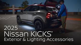 AllNew 2025 Nissan Kicks® SUV  Exterior amp Lighting Accessories [upl. by Lambertson]