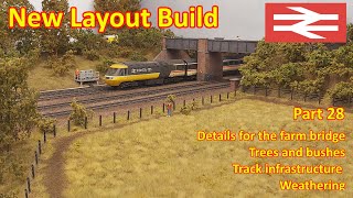 New Layout Build  Farm Bridge Detail [upl. by Aerdnaeel246]