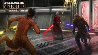 Bastila amp Revan Vs Malak  Star Wars Knights of the Old Republic 11 [upl. by Doherty746]