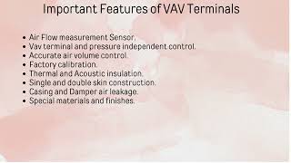 What is VAVVariable Air Volume [upl. by Elicul]