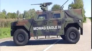 Mowag Eagle IV Armoured Wheeled Vehicle  General Dynamics European Land Systems  480p [upl. by Adyahs]