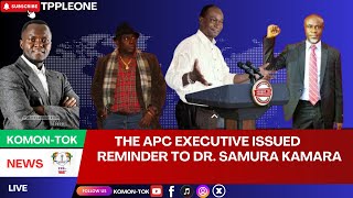 THE APC PARTY HAS ISSUED REMINDER TO DR SAMURA KAMARA [upl. by Glynnis]