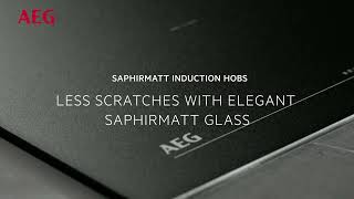 AEG SaphirMatt AntiScratch Induction Hobs [upl. by Ozzy]