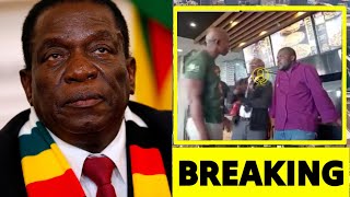 Zimbabwean President Scared after A South African man attacked a Company owned by a Zimbabwean man 😳 [upl. by Gretta817]