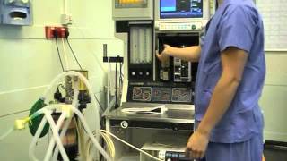 Anaesthetic machine Check Part 2  UK 2012 [upl. by Wyatt]