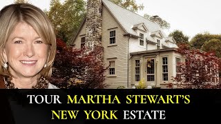 TOUR Martha Stewarts 150 Acre New York Estate  Breathtaking Luxury Real Estate [upl. by Reniar]