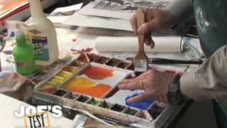 Mixing Colors and Avoiding Mud  Watercolor Demonstrations [upl. by Nebuer]