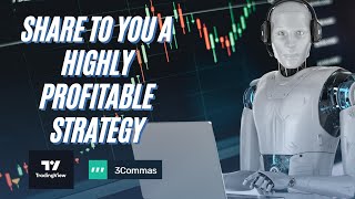 Profitable Buy and Sell Signal on Tradingview  Connect it to 3commas Bot [upl. by Amolap612]