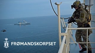 Danish Special Forces ship boarding operation [upl. by Rakel]