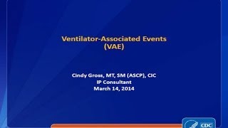 Ventilatorassociated Events Training [upl. by Anitnelav]