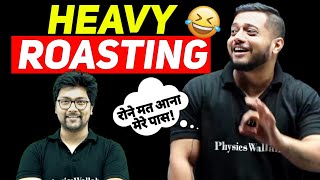 Heavy Roasting 🤣I Roasted 🤣  Rajwant Sir Roasted Nikhil Sir  Rajwant Sir Roasted  Physicswallah [upl. by Inverson]