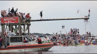 The Story Behind Gloucesters Greasy Pole Mania [upl. by Queston890]