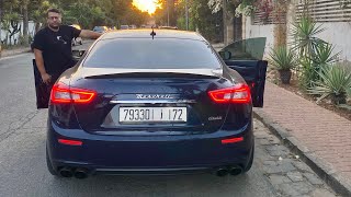 Maserati Ghibli 275hp V6 diesel  للبيع  🔱 [upl. by Yona]