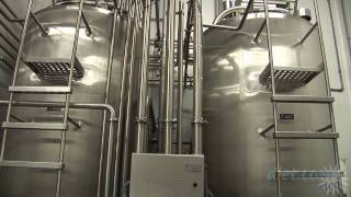 How To Make Hummus Factory Tour [upl. by Nigle]