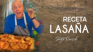 Receta de lasaña l Jorge Rausch [upl. by Idnek]