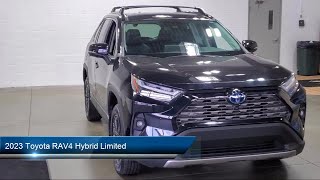 2023 Toyota RAV4 Hybrid Limited Sport Utility Akron Canton Wadsworth Cuyahoga Falls Green [upl. by Lennor]