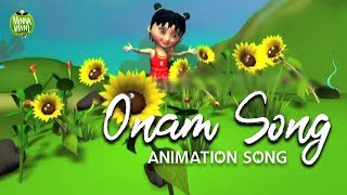 Onam Song For Kids  Kids Songs [upl. by Nwadahs250]