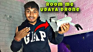 FLYING DRONE IN A ROOM  HILLSTAR DRONE UNBOXING  HILLSTAR DRONE  CHEAPEST DRONE UNDER 2000 drone [upl. by Ellenoj]