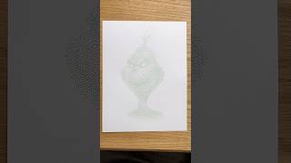 Grinch Drawing grinchgoesviral christmasart christmasdrawing christmasartist grinch artwork [upl. by Jos]