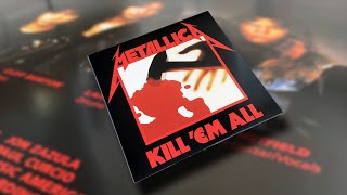 Metallica Kill Em All 180 gram Vinyl unboxing [upl. by Marquez]