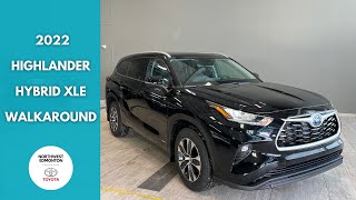 2022 Toyota Highlander Hybrid XLE Review [upl. by Petrick]