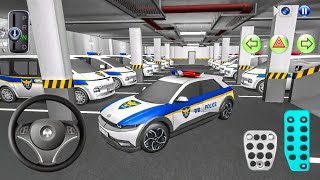 All Police Officer Cars Parking to The Parking Building  3D Driving Class 2024  Android GameGame [upl. by Jablon26]