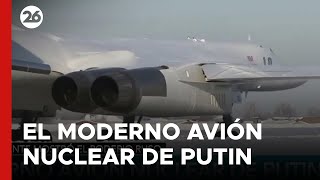 Así es BLACKJACKS el moderno avión nuclear de Vladímir Putin [upl. by Gleason124]