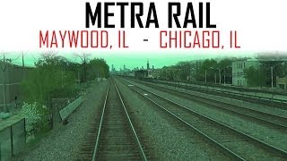 NTD  Metra UP West Maywood to Ogilvie  and riding back to Manhattan [upl. by Lovering137]