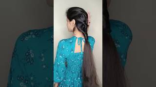 Beautiful amp easy 3 layered fishtail braids🔥hairstyle hairtutorial shorts youtubeshorts ytshorts [upl. by Wandy]