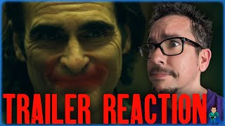 Joker 2 TRAILER REACTION [upl. by Hcra]