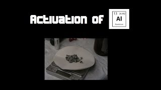 How to chemically activate aluminium  synthesizing aluminium isopropoxide [upl. by Persian]