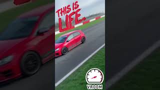 Golf r mk7 track day fun donnington viralvideo fyp volkswagengolfr lifestyle fun racecargolf [upl. by Sheeree707]