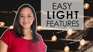 EASY light features you Need to uplift that Room [upl. by Asirram643]