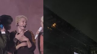 SEVENTEEN Concert Temporarily Suspended Due to Fire On Stage [upl. by Clarissa]