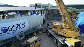 Logistics Plus Inc  Malaysia Deaerator Tanks Projects [upl. by Ahsikcin]