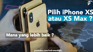 Review iPhone XS VS iPhone XS Max Compare  Indonesia [upl. by Oleic]