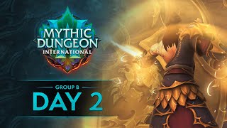 Mythic Dungeon International 2024  Group B  Day 2 [upl. by Neeruam]