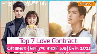 Top 7 Chinese Dramas In Contract Relationship draMa yT [upl. by Hector902]