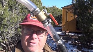 What is This How I Transfer Gas from Can to Generator  Battery Operated Pump Sucks [upl. by Haakon]