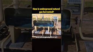 How is underground natural gas harvestedpetroleum problems capture youtube foryou [upl. by Oiraved]