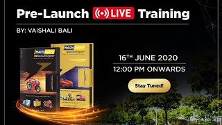 MACHDRIVE NanoEnergizer PreLaunch Live Training by Vaishali Bali [upl. by Tyoh]